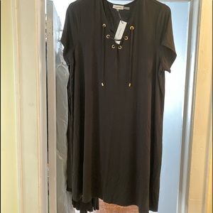 Calvin Klein Black knee length dress. Size 1X